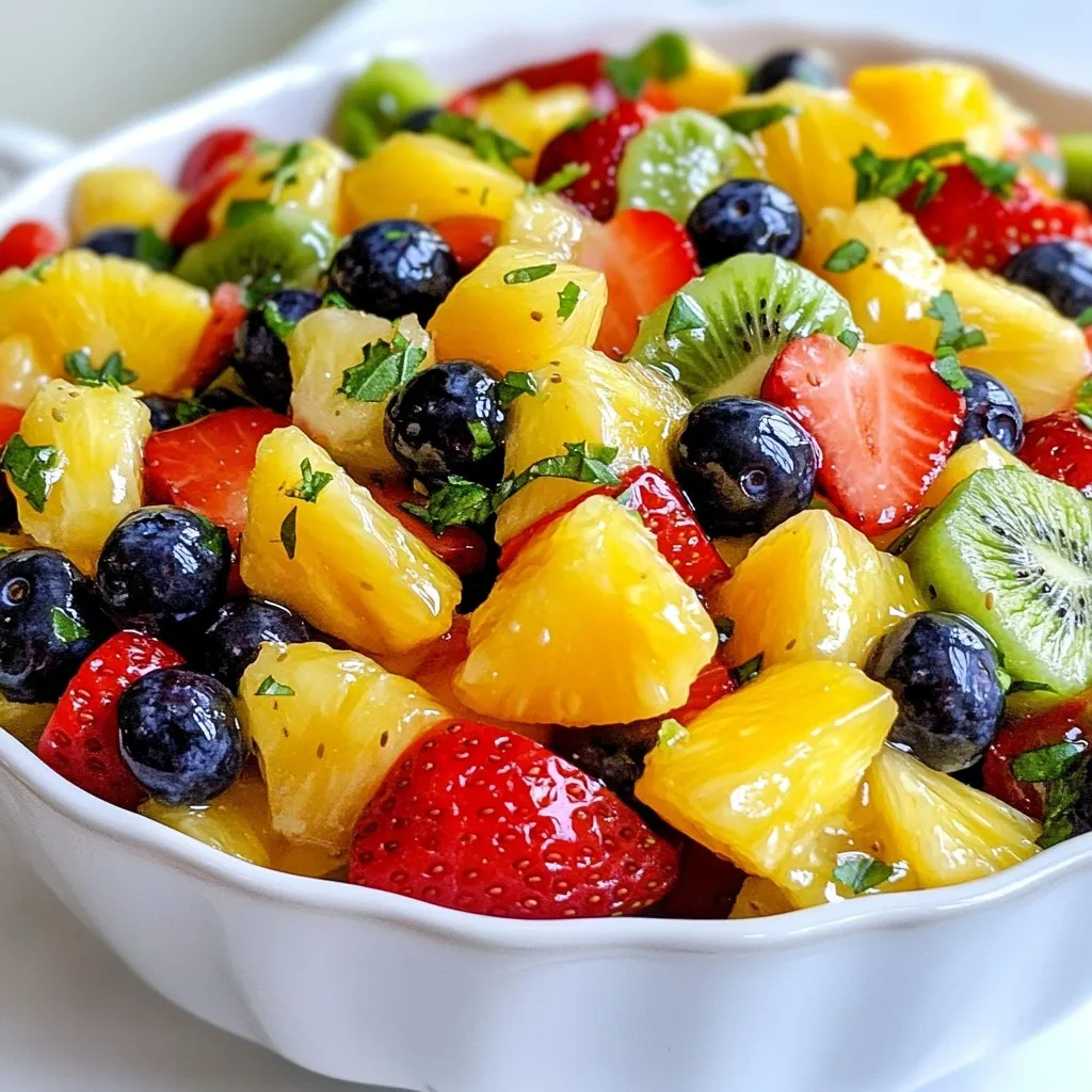 Honey Lime Fruit Salad Refreshing and Simple Recipe