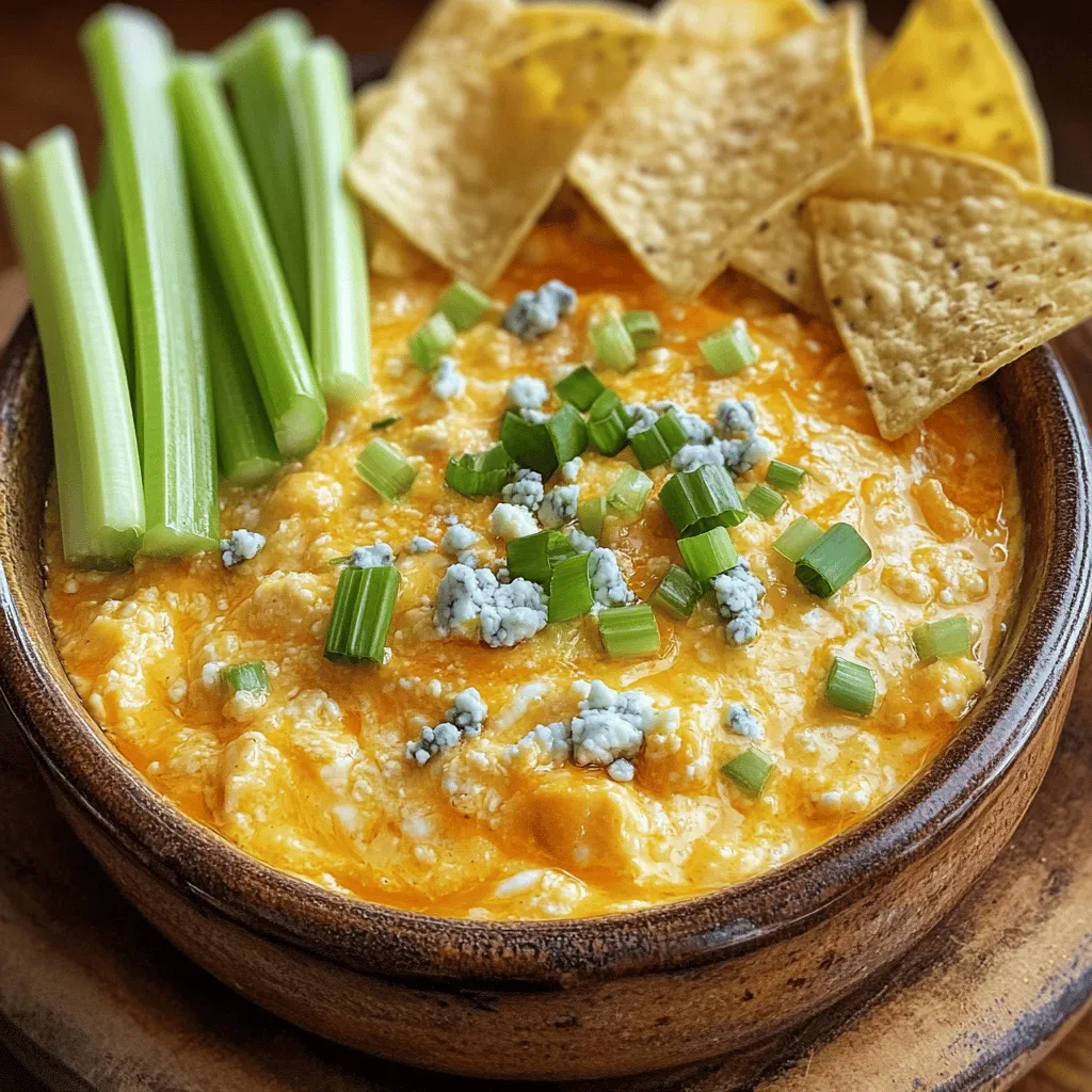 Spicy Slow-Cooked Buffalo Bliss Dip: A Crowd-Pleasing Appetizer