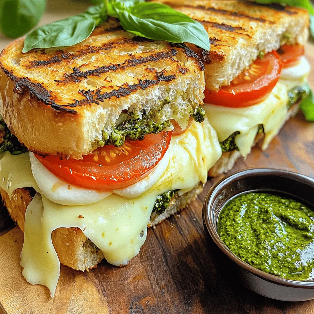 Irresistible Italian Grilled Cheese Sandwiches Recipe