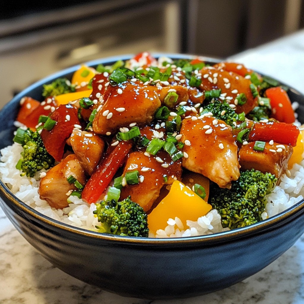 Sriracha Honey Chicken Stir Fry Flavorful and Easy Meal