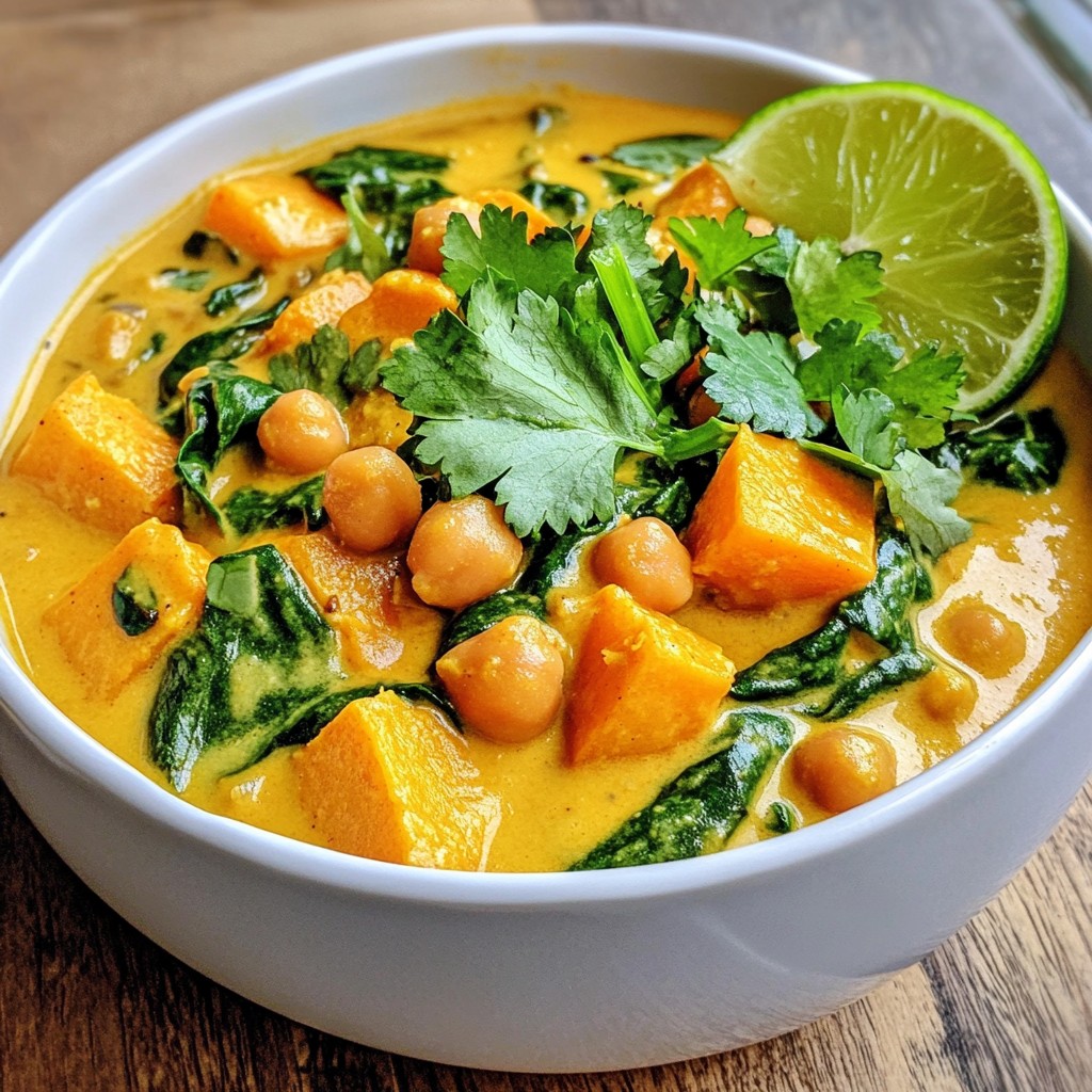 Vegan Sweet Potato Curry Flavorful and Simple Dish