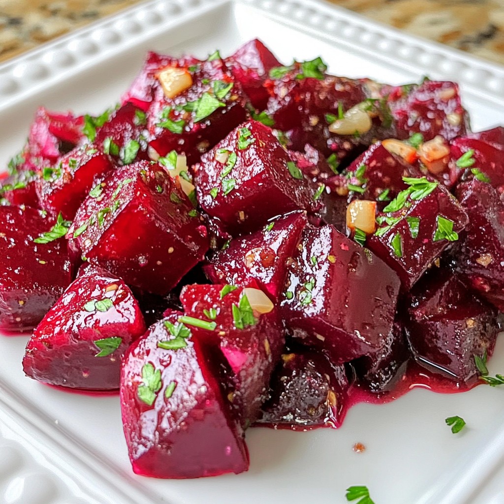 Balsamic Garlic Roasted Beets Flavorful and Easy Recipe