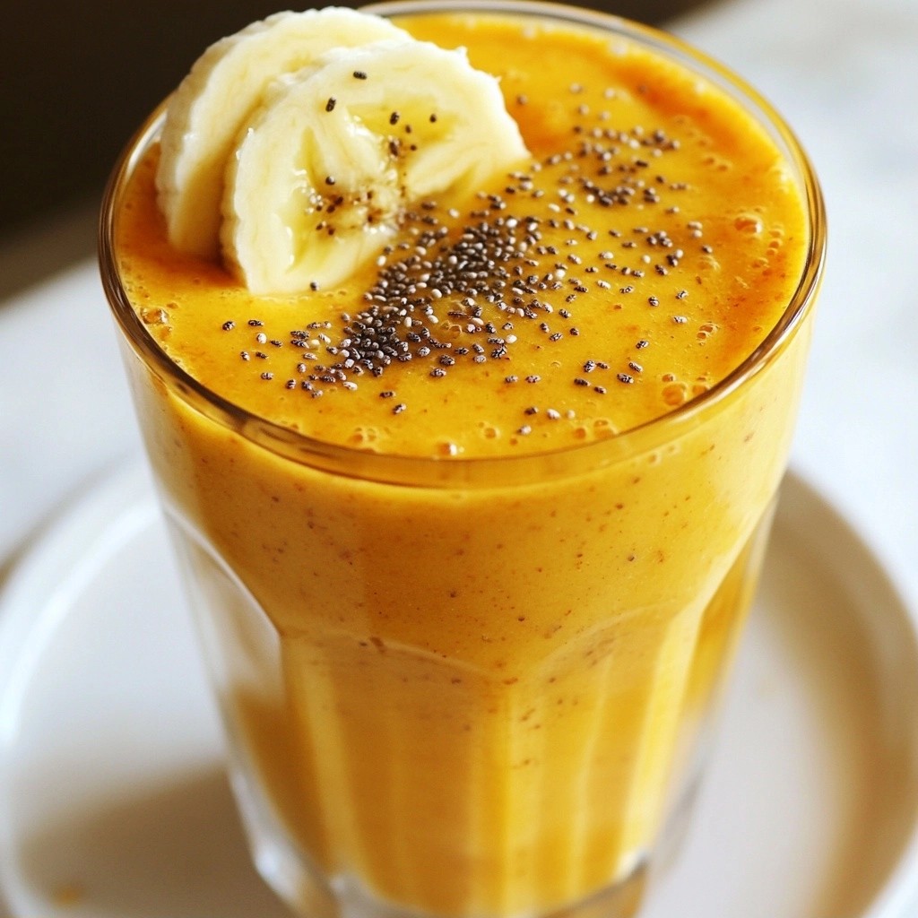 Energizing Healthy Carrot Ginger Smoothie Recipe