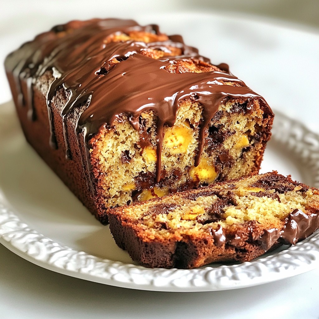 Chocolate Peanut Butter Banana Bread Simple and Tasty