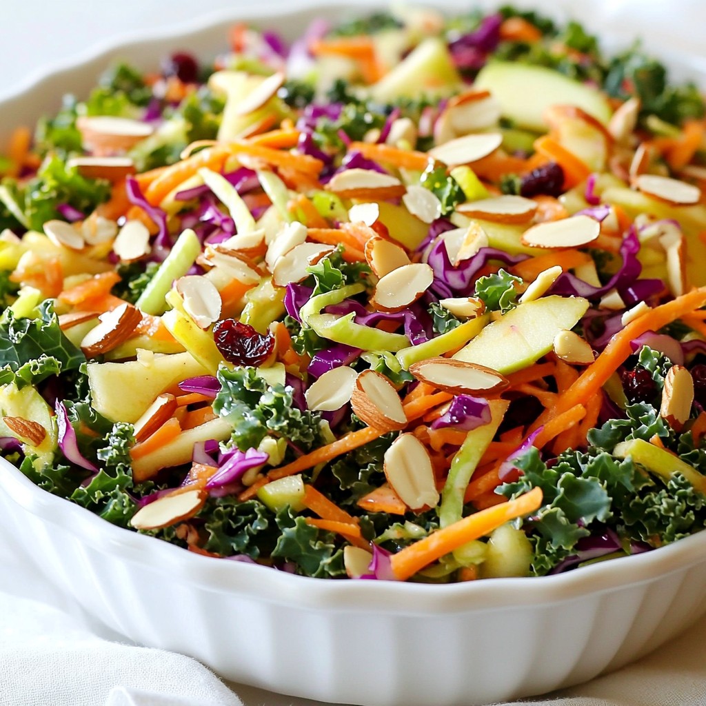 Crunchy Healthy Kale and Apple Slaw Recipe Guide