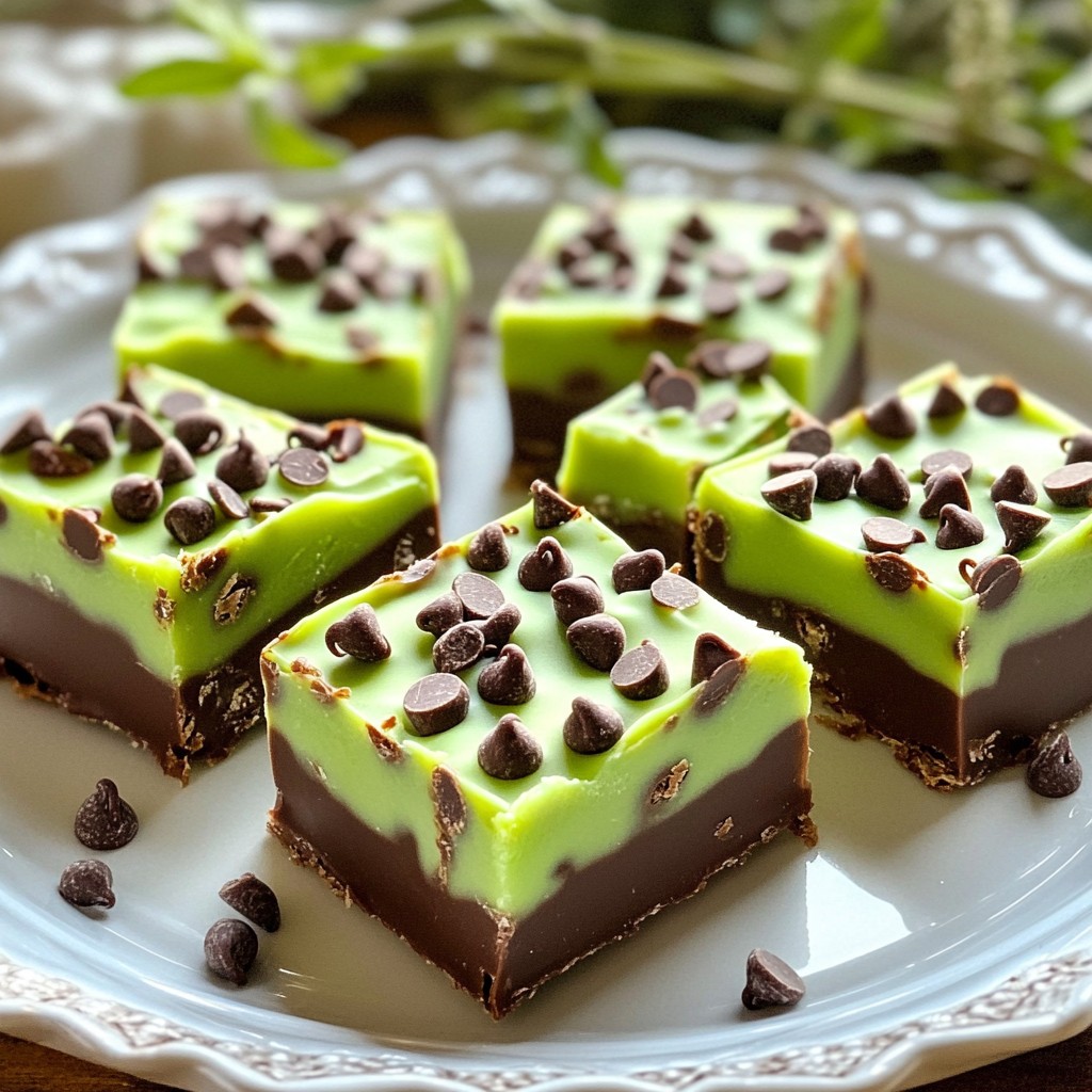 Mint Chocolate Chip Fudge Irresistible Creamy Treat