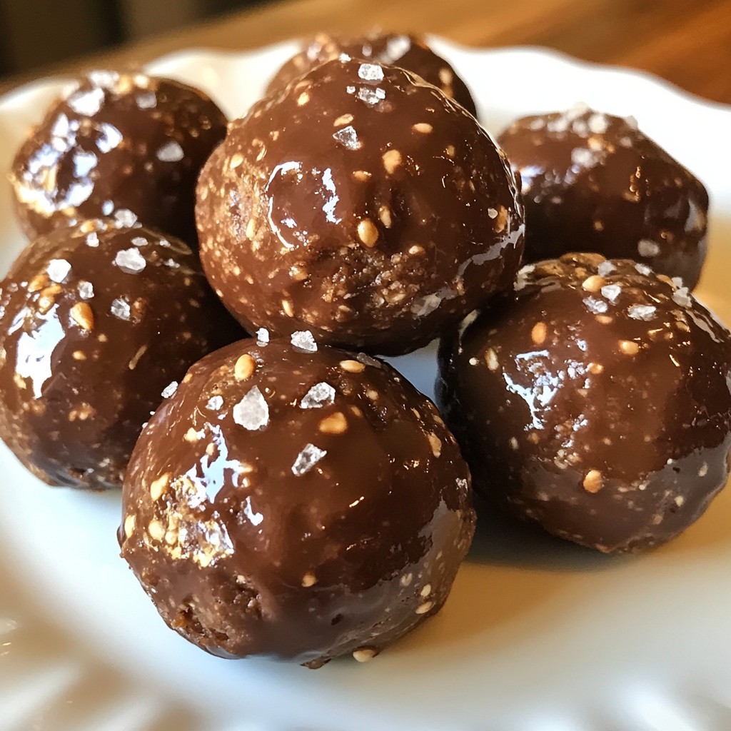 Chocolate Peanut Butter Energy Bites Healthy Snack