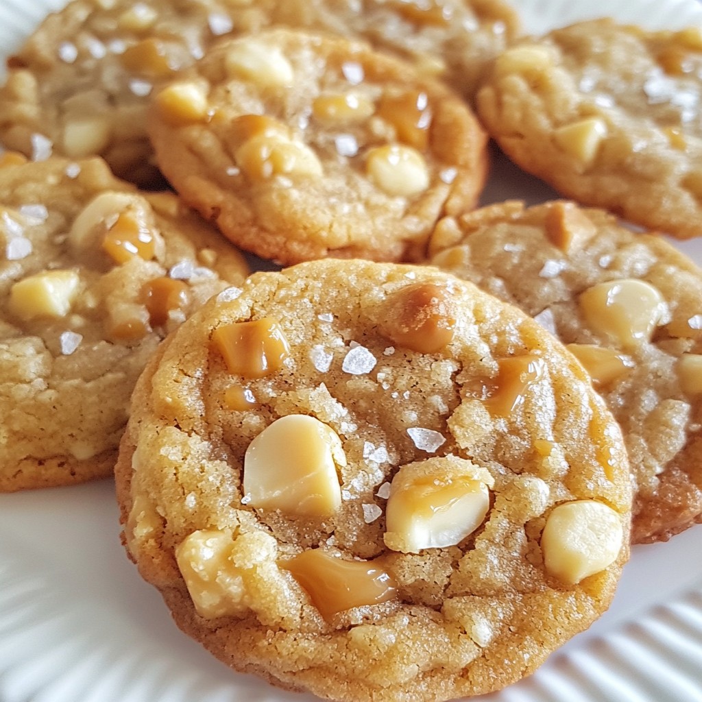 Caramel Macadamia Nut Cookies Simple and Sweet Treat