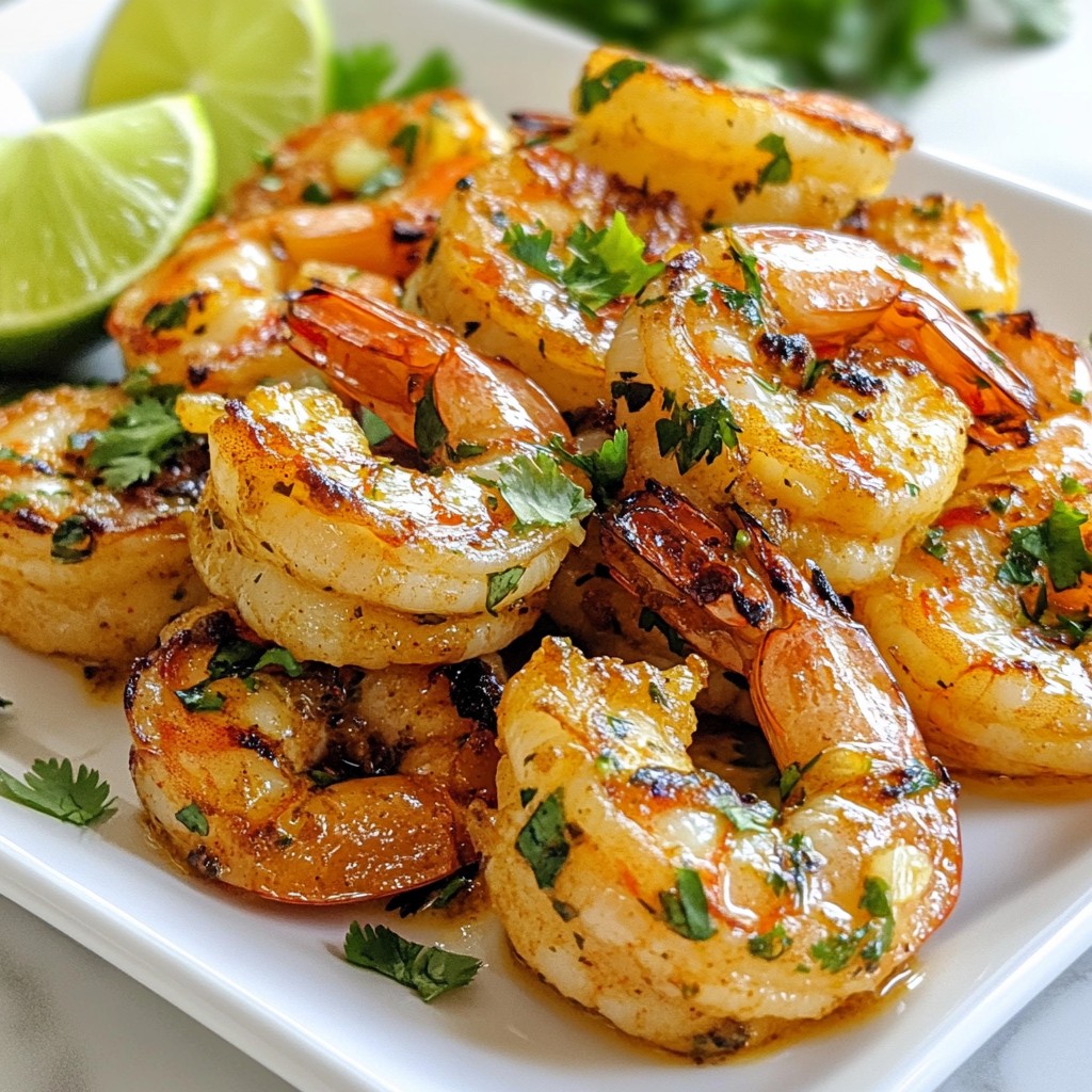 Spicy Cilantro Lime Shrimp Flavorful and Simple Dish