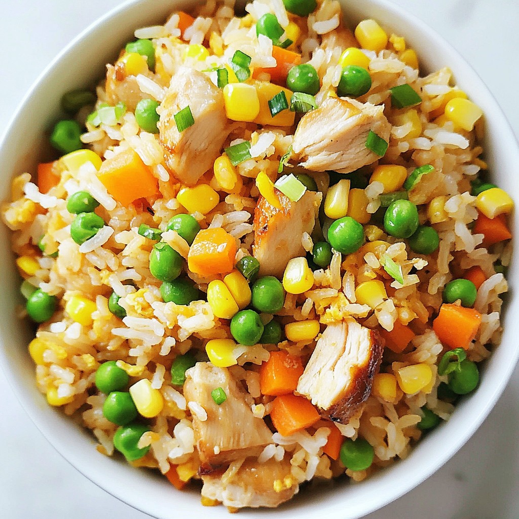 Hibachi Style Chicken Fried Rice Easy Family Meal