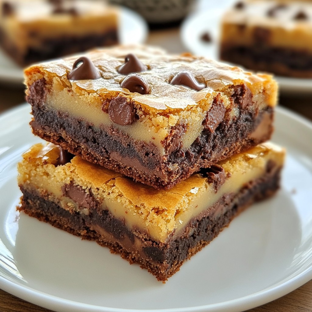 Chocolate Chip Brookies Tasty and Simple Treat