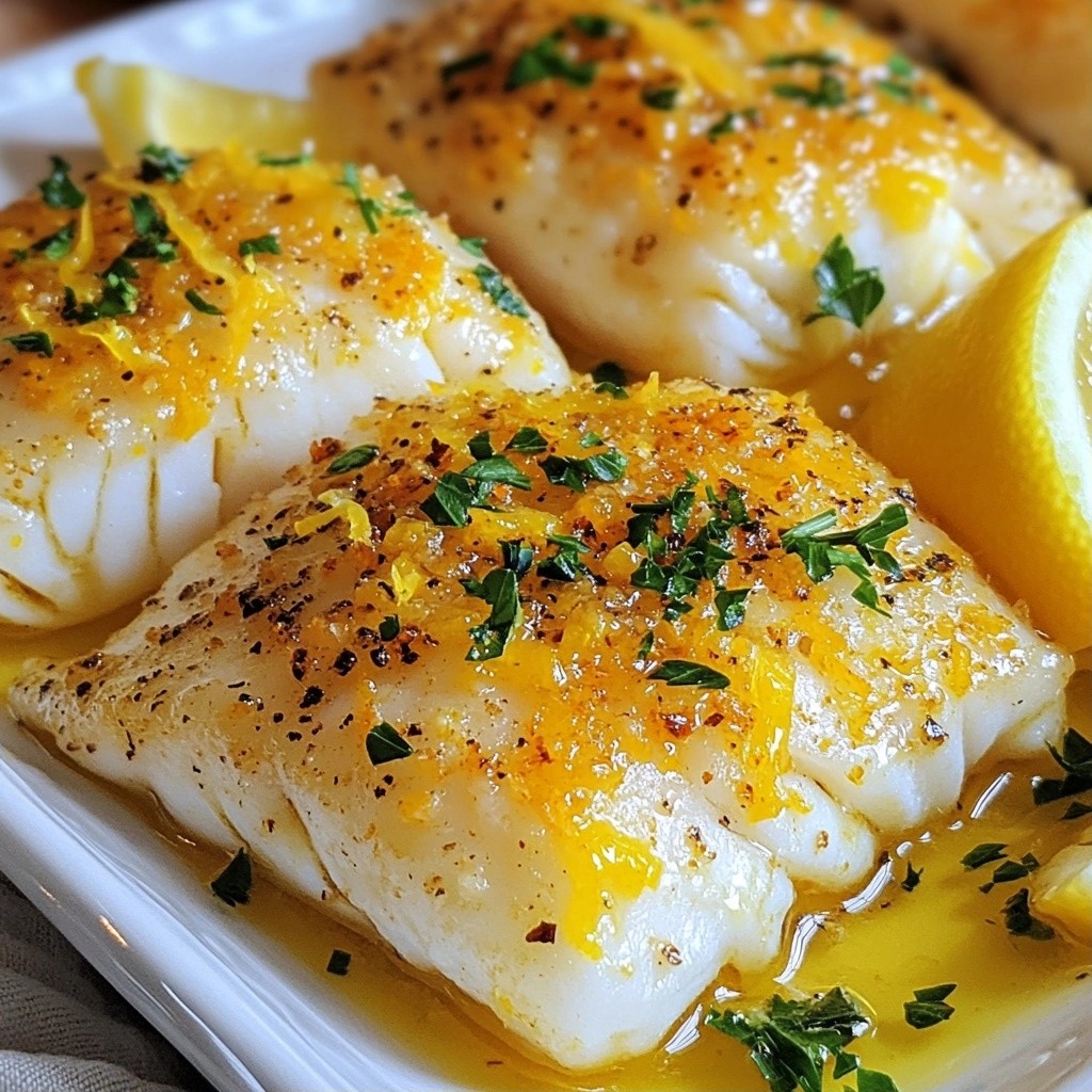 Savory Healthy Baked Lemon Herb Cod Recipe Guide