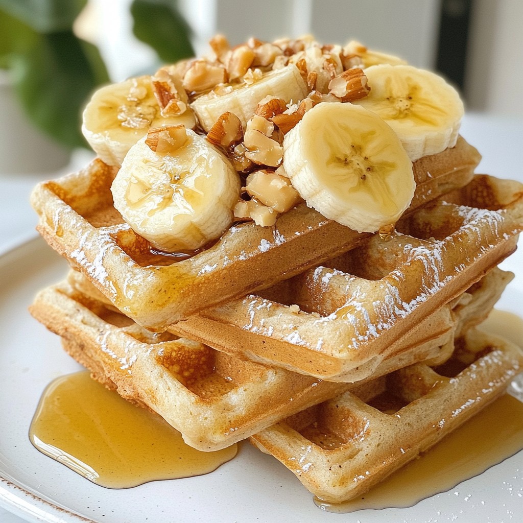Wholesome Spelt Flour Banana Waffles Recipe Guide