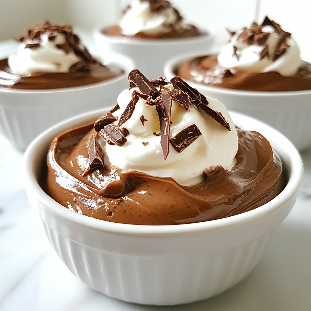 Greek Yogurt Chocolate Mousse Easy and Delicious Treat