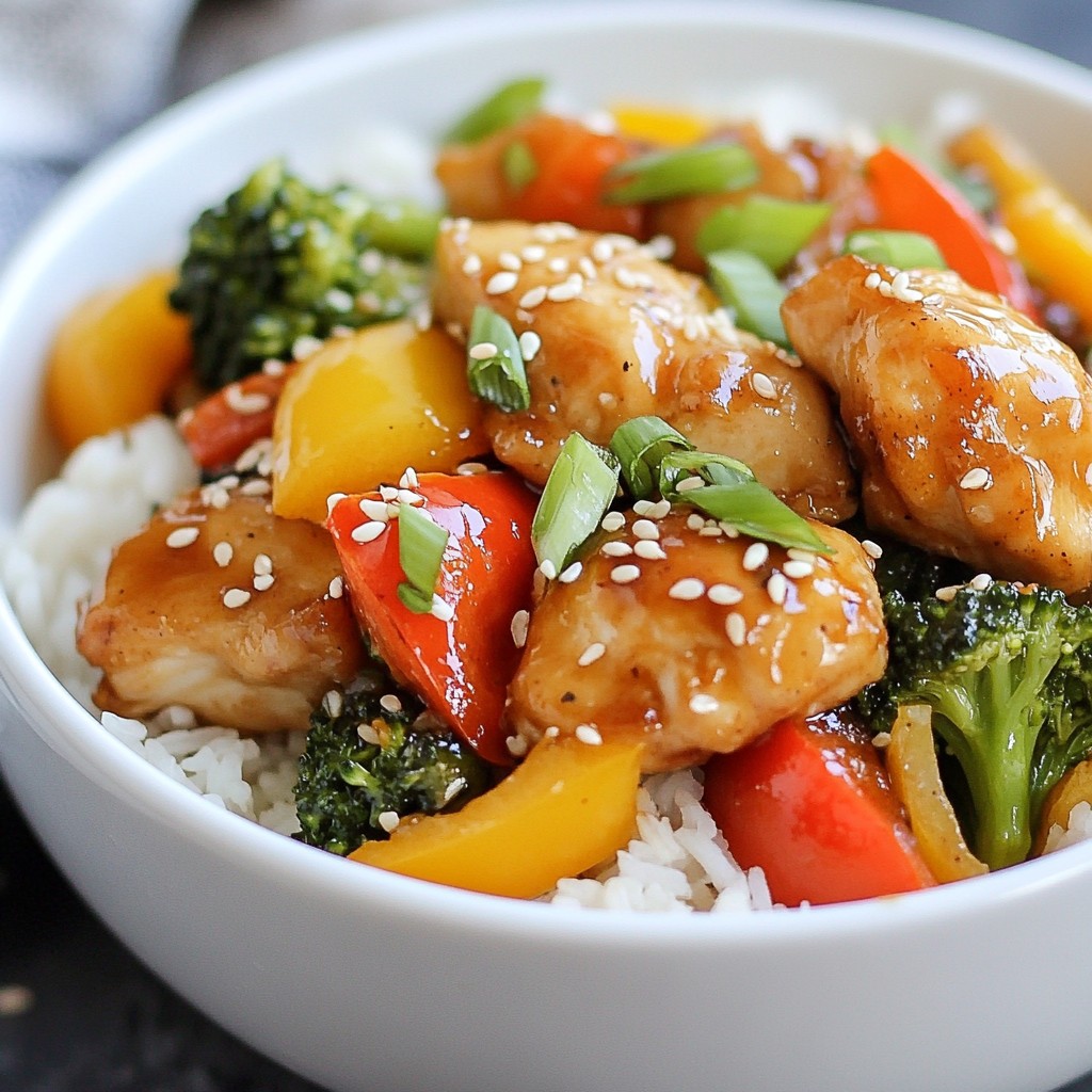 Sesame Ginger Chicken Stir Fry Flavorful Weeknight Meal