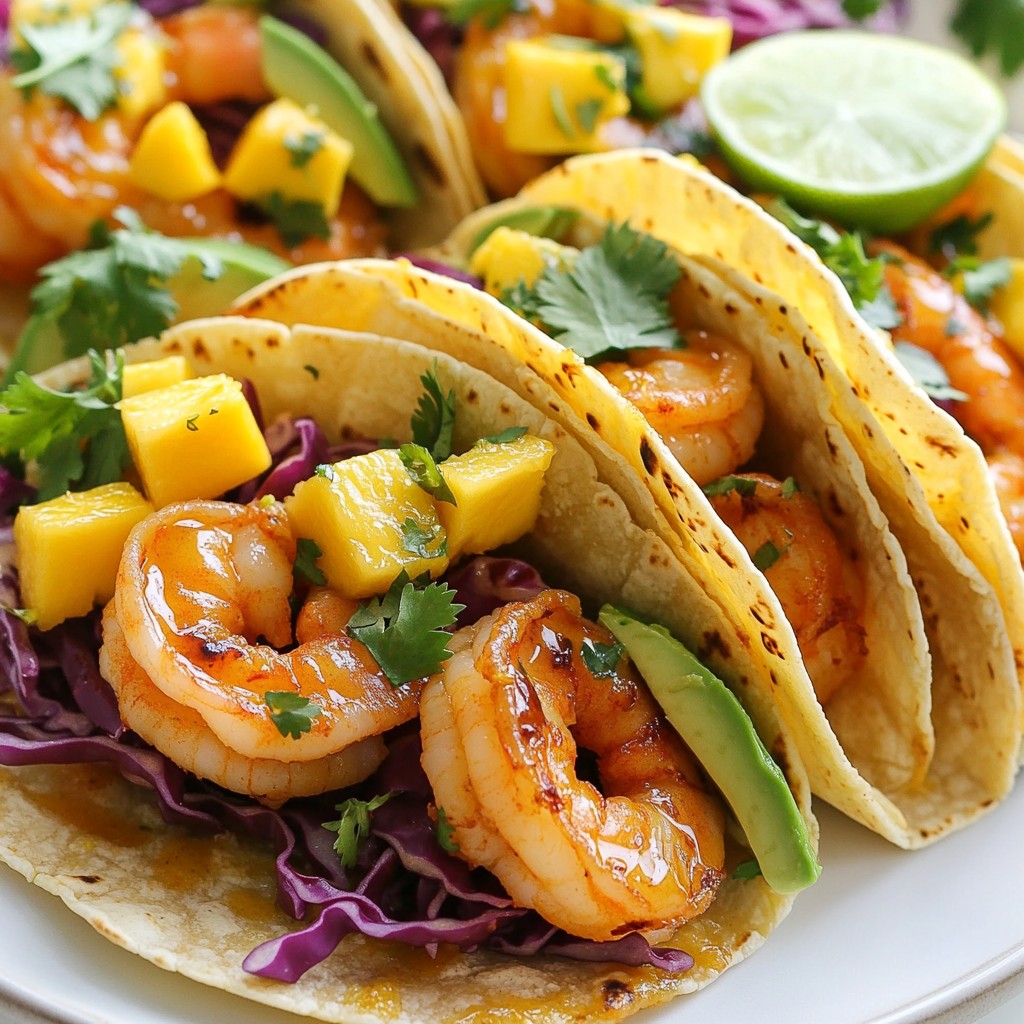 Honey Lime Shrimp Tacos Flavorful and Easy Dish