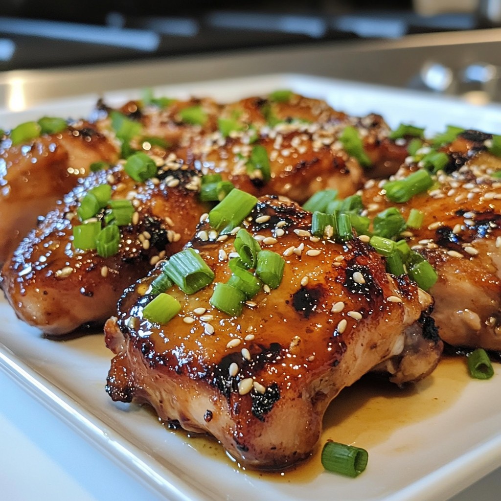Honey Garlic Ginger Chicken Simple and Scrumptious Meal