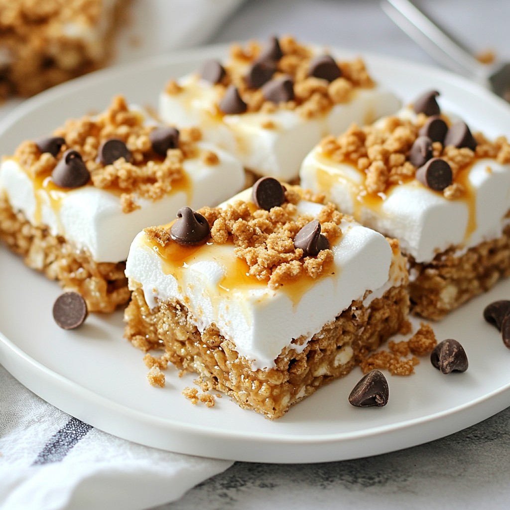 S'mores Rice Krispie Treats Savory and Sweet Snack