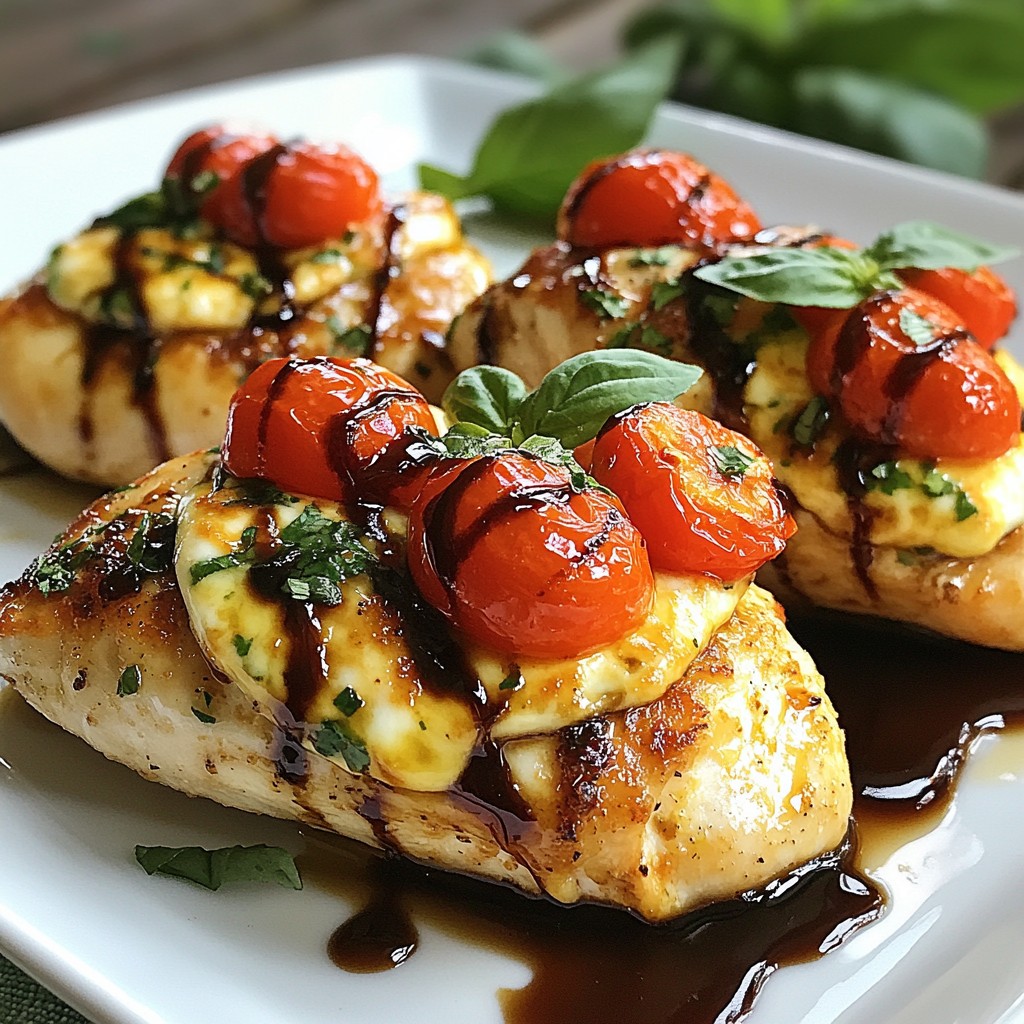 Caprese Stuffed Chicken Breast Flavorful Dinner Recipe