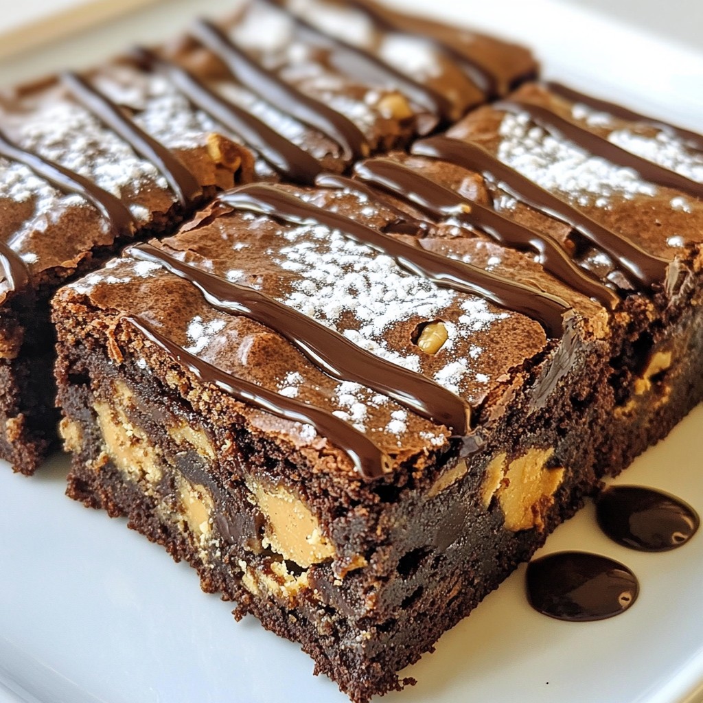 Peanut Butter Oreo Brownies Scrumptious and Easy Treat