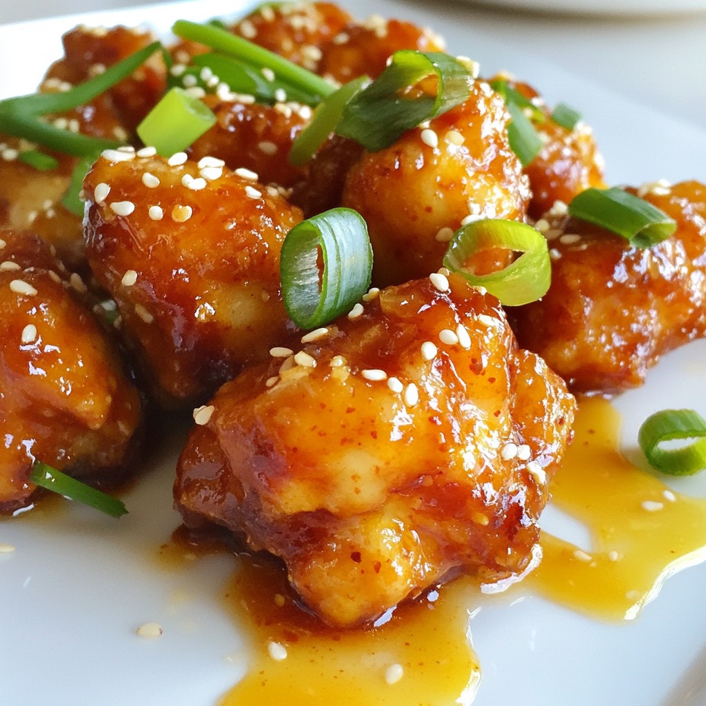 Baked Sweet Chili Chicken Bites Flavorful and Easy Dish
