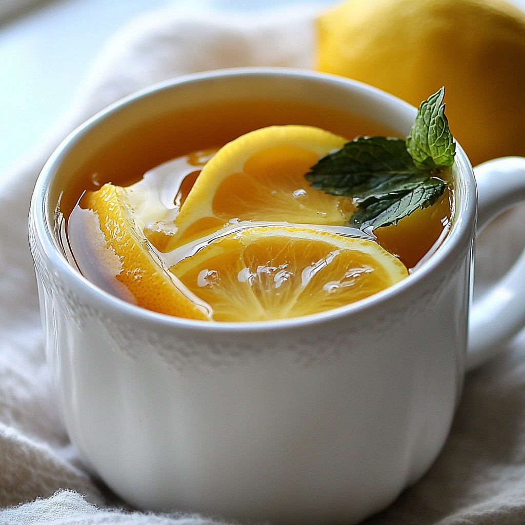Honey Lemon Ginger Tea to Boost Your Health