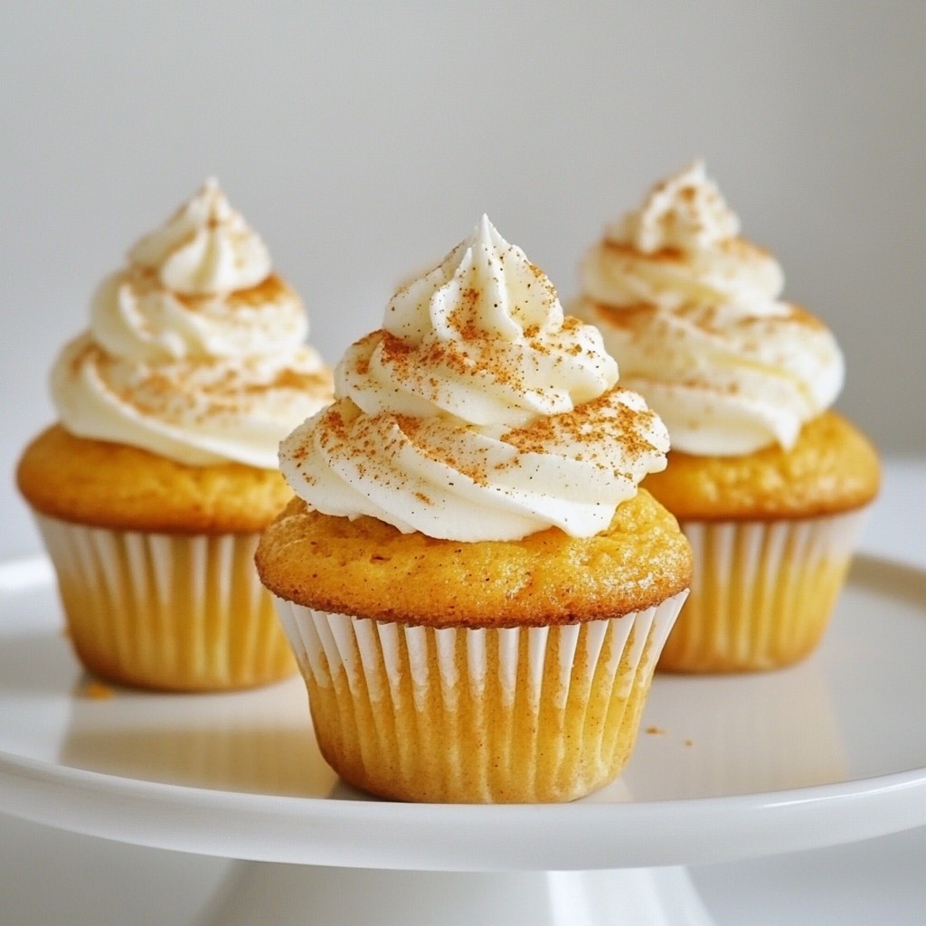 Pumpkin Spice Latte Cupcakes Irresistible Fall Treat