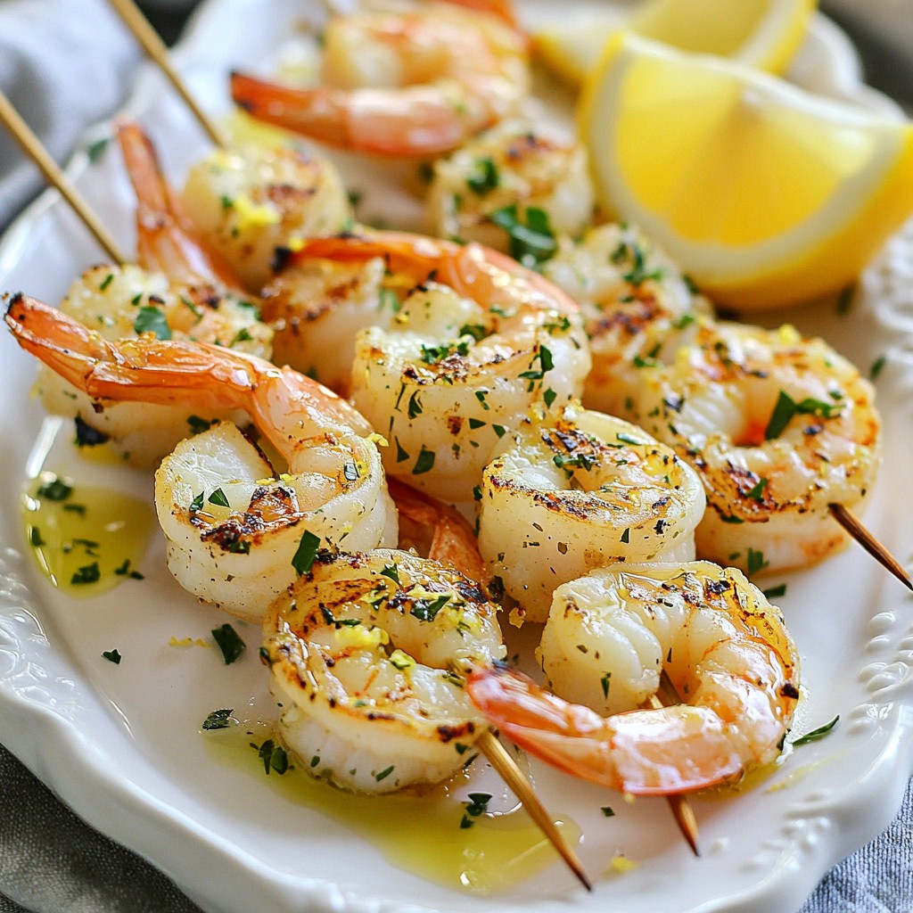 Lemon Herb Grilled Shrimp Flavorful and Easy Recipe
