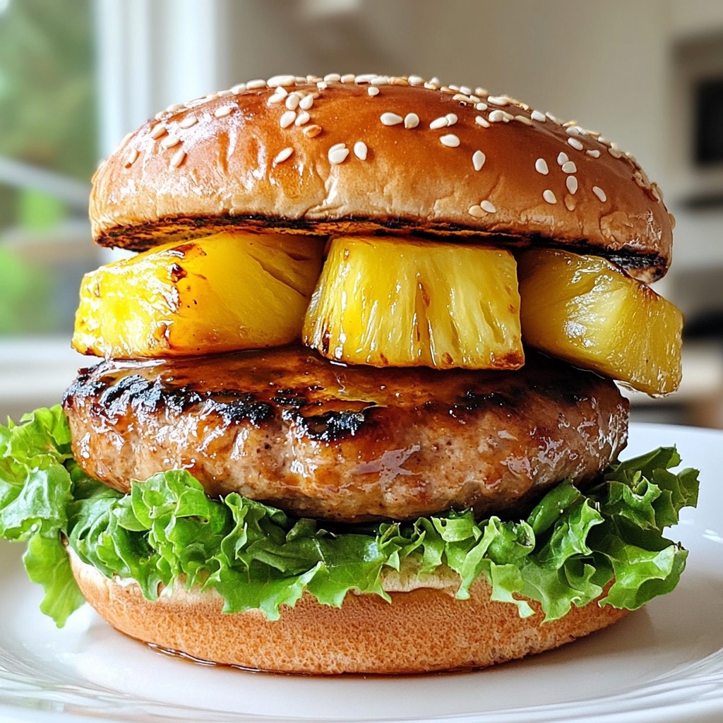 Teriyaki Glazed Turkey Burgers Tasty and Simple Meal