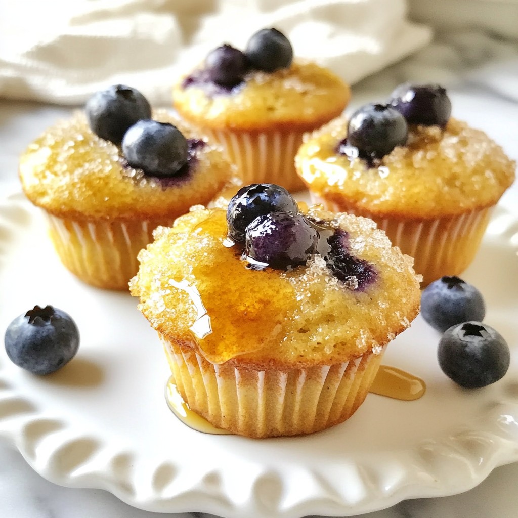 Blueberry Pancake Muffins Perfect for Breakfast Treats