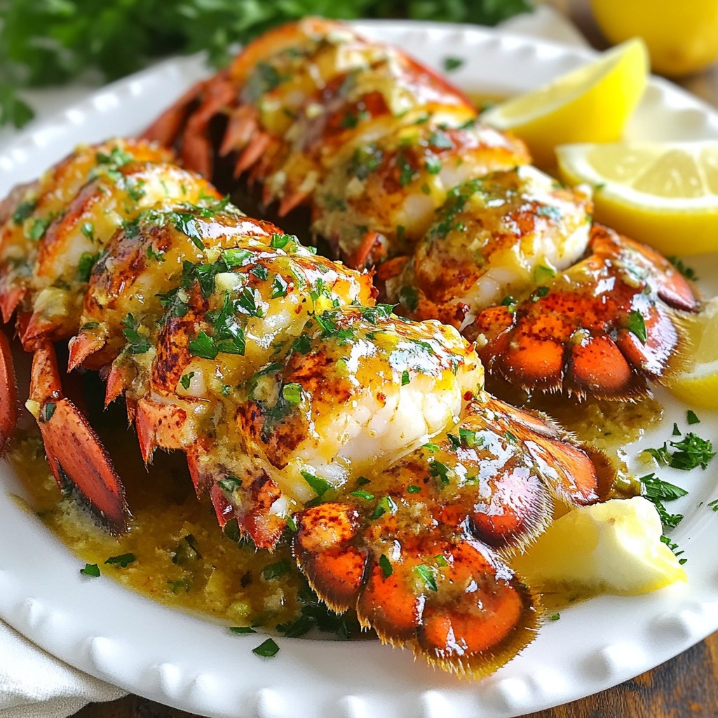 Garlic Butter Lobster Tails Flavorful and Easy Recipe
