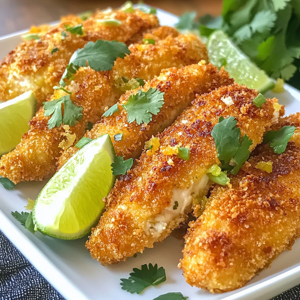 Jalapeño Lime Chicken Tenders Juicy and Flavorful Bite