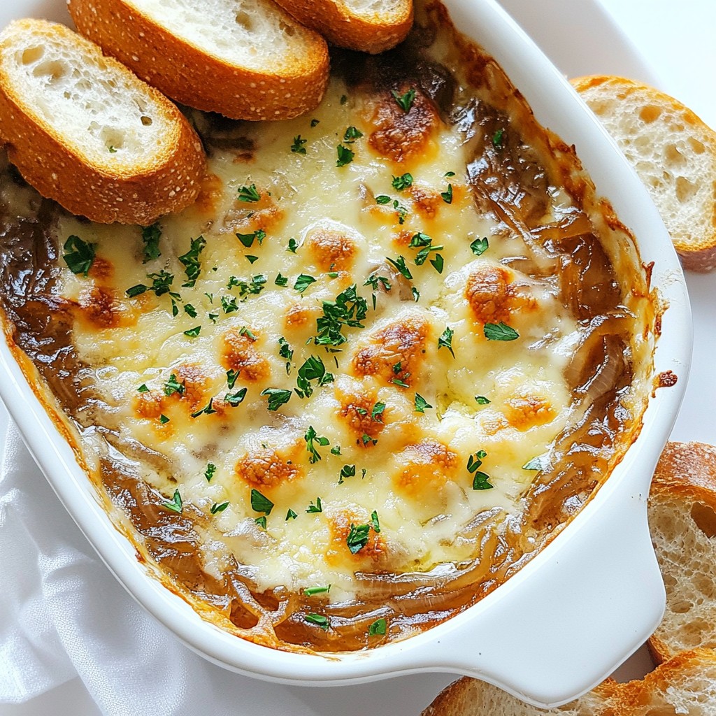 Caramelized Onion Gruyère Dip Savory Crowd Pleaser