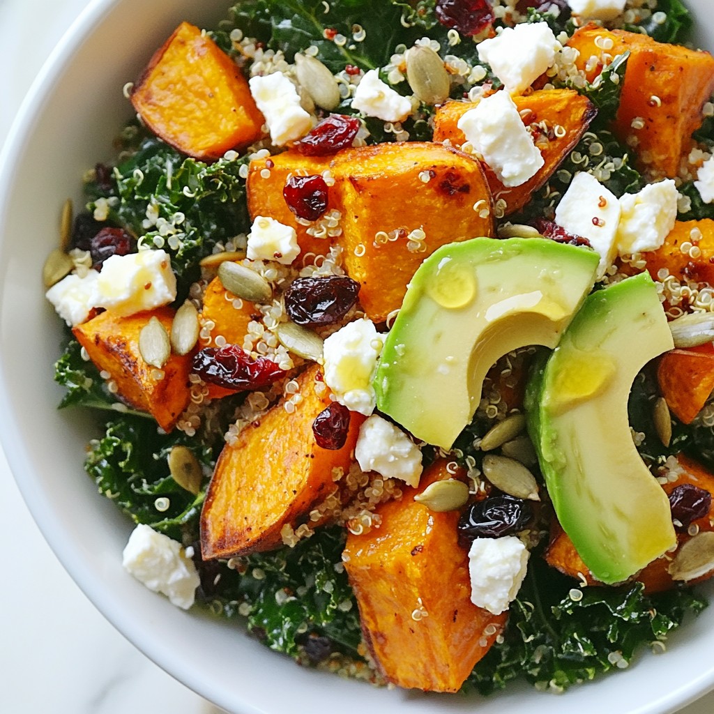 Nutritious Sweet Potato and Kale Power Salad Recipe