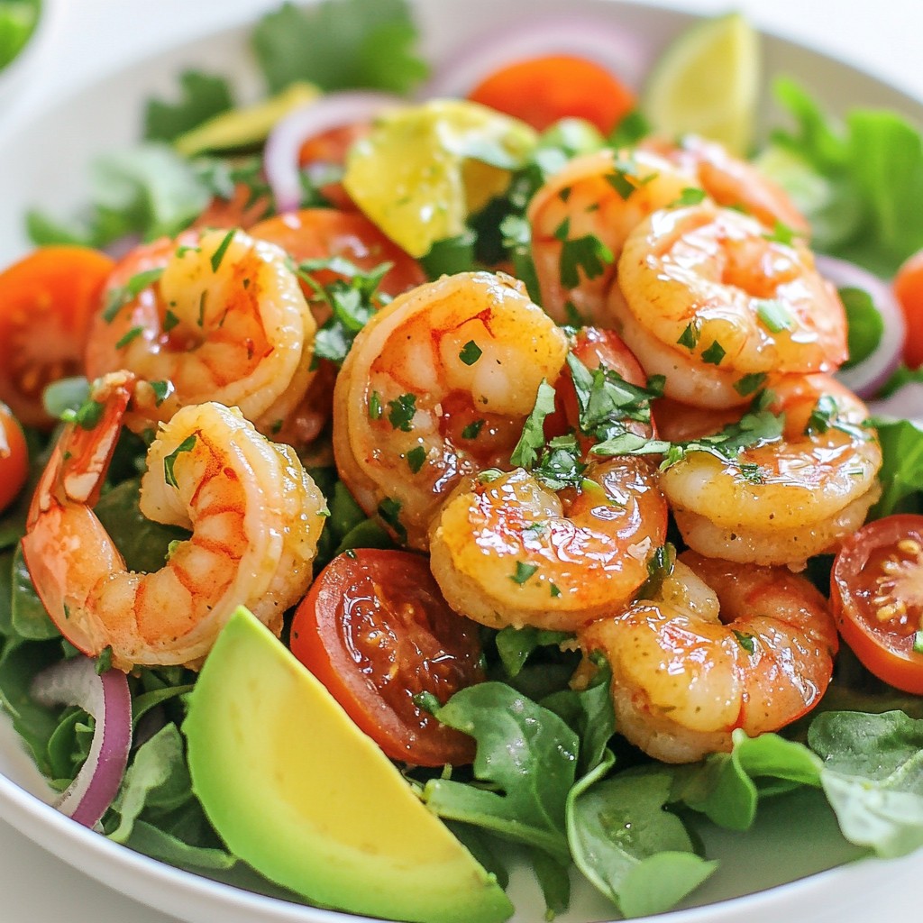 Honey Lime Shrimp Salad Fresh and Flavorful Delight