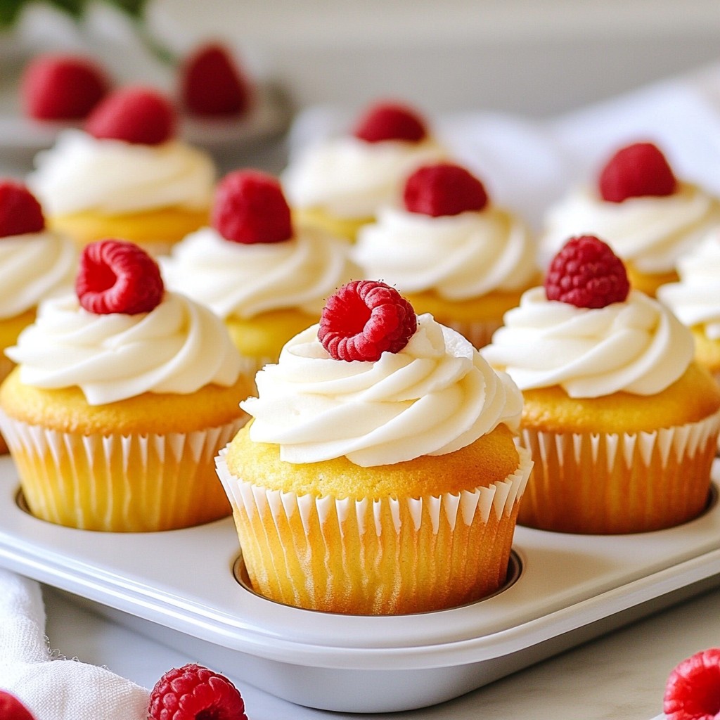 Raspberry Lemonade Cupcakes Delightful Summer Treat