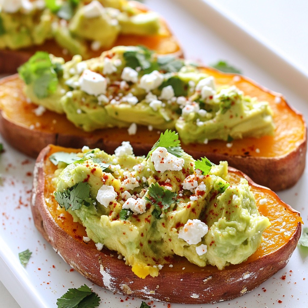 Sweet Potato Avocado Toast Tasty and Healthy Recipe