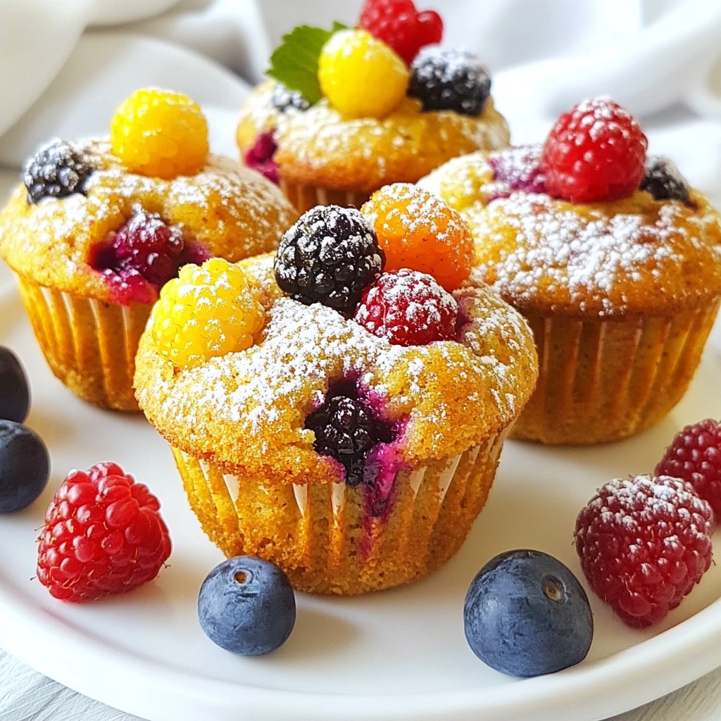 Fluffy Healthy Quinoa Berry Muffins Easy and Tasty Recipe