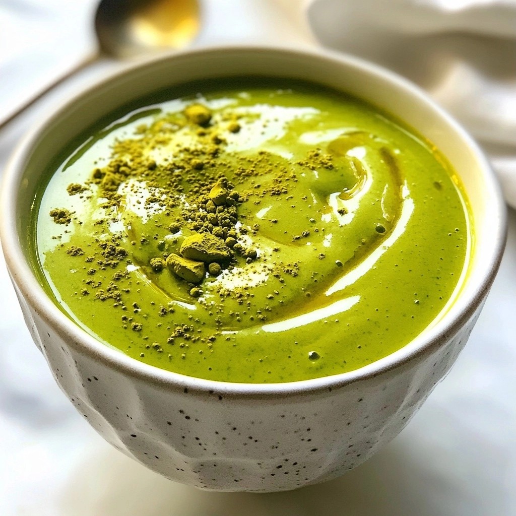 Energizing Healthy Matcha Green Tea Smoothie Recipe