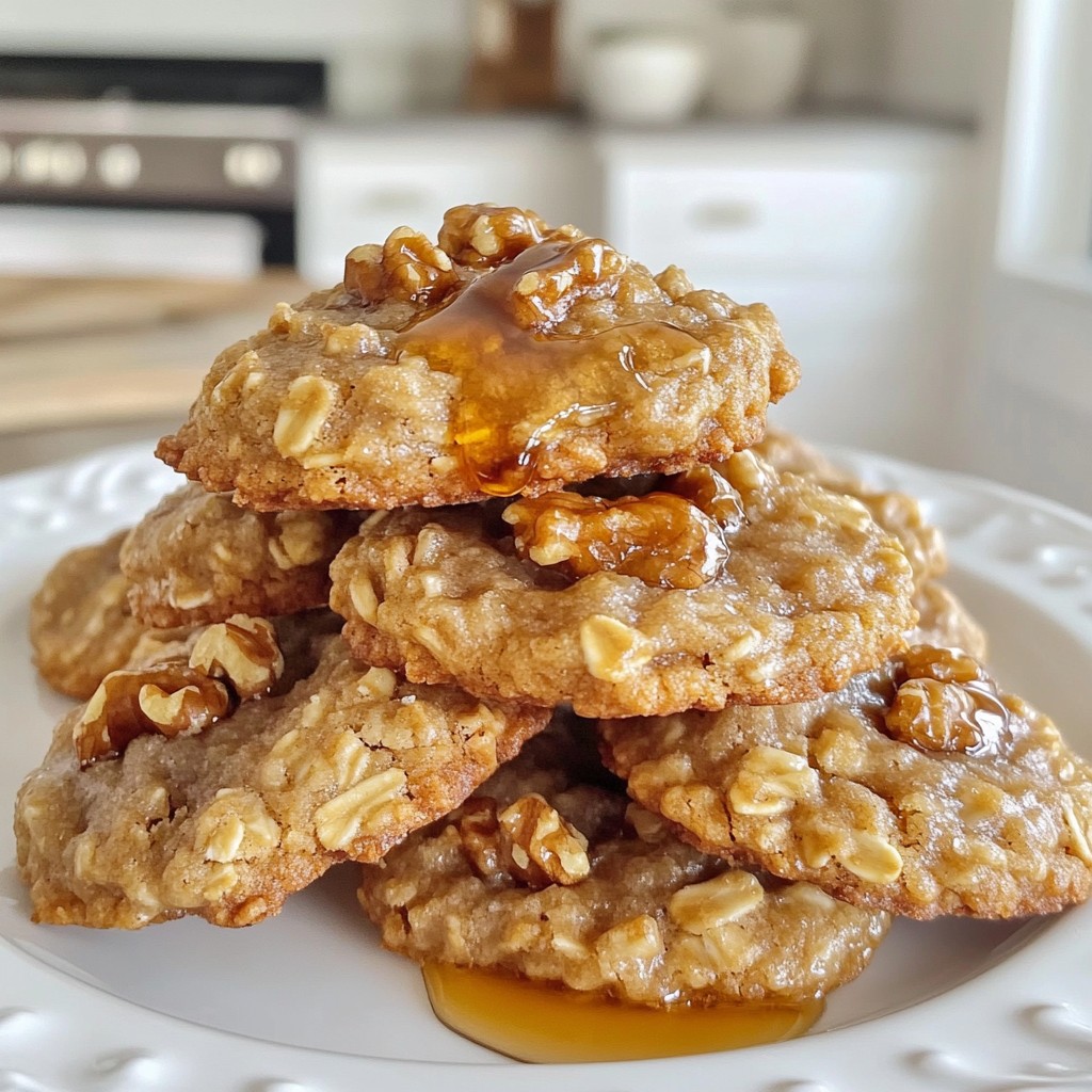 Maple Brown Sugar Oatmeal Cookies Delightful Treat