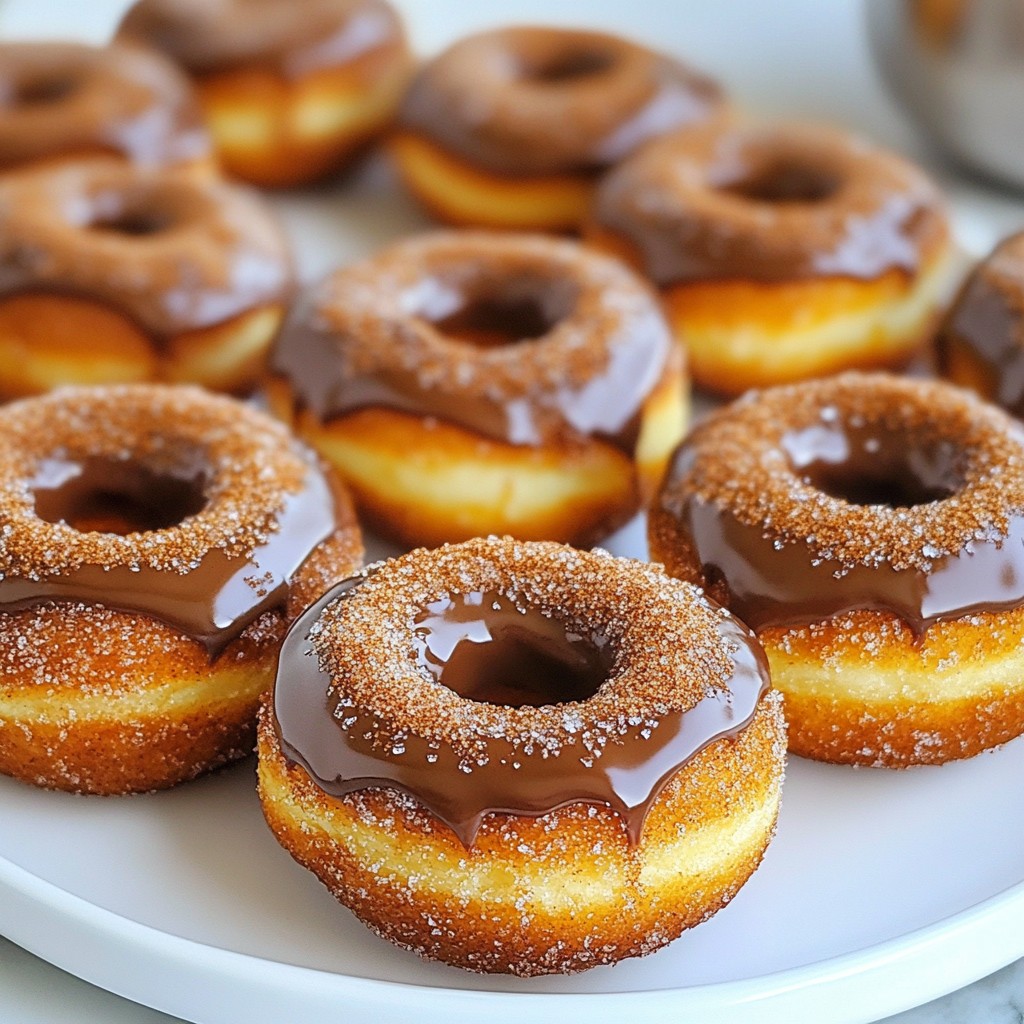 Cinnamon Sugar Baked Donuts Easy and Delicious Recipe