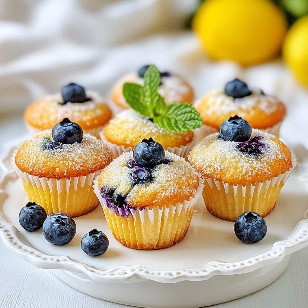 Blueberry Lemon Yogurt Muffins Simple and Tasty Treat