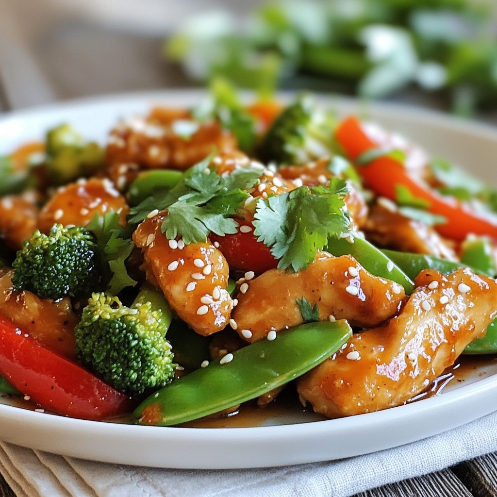 Honey Soy Chicken Stir Fry Tasty Quick Dinner Recipe