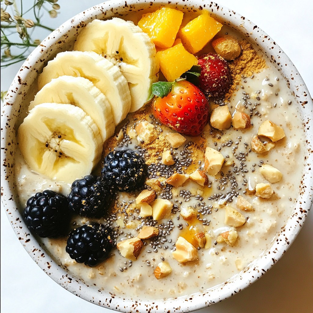 Vanilla Chai Overnight Oats Quick and Tasty Recipe