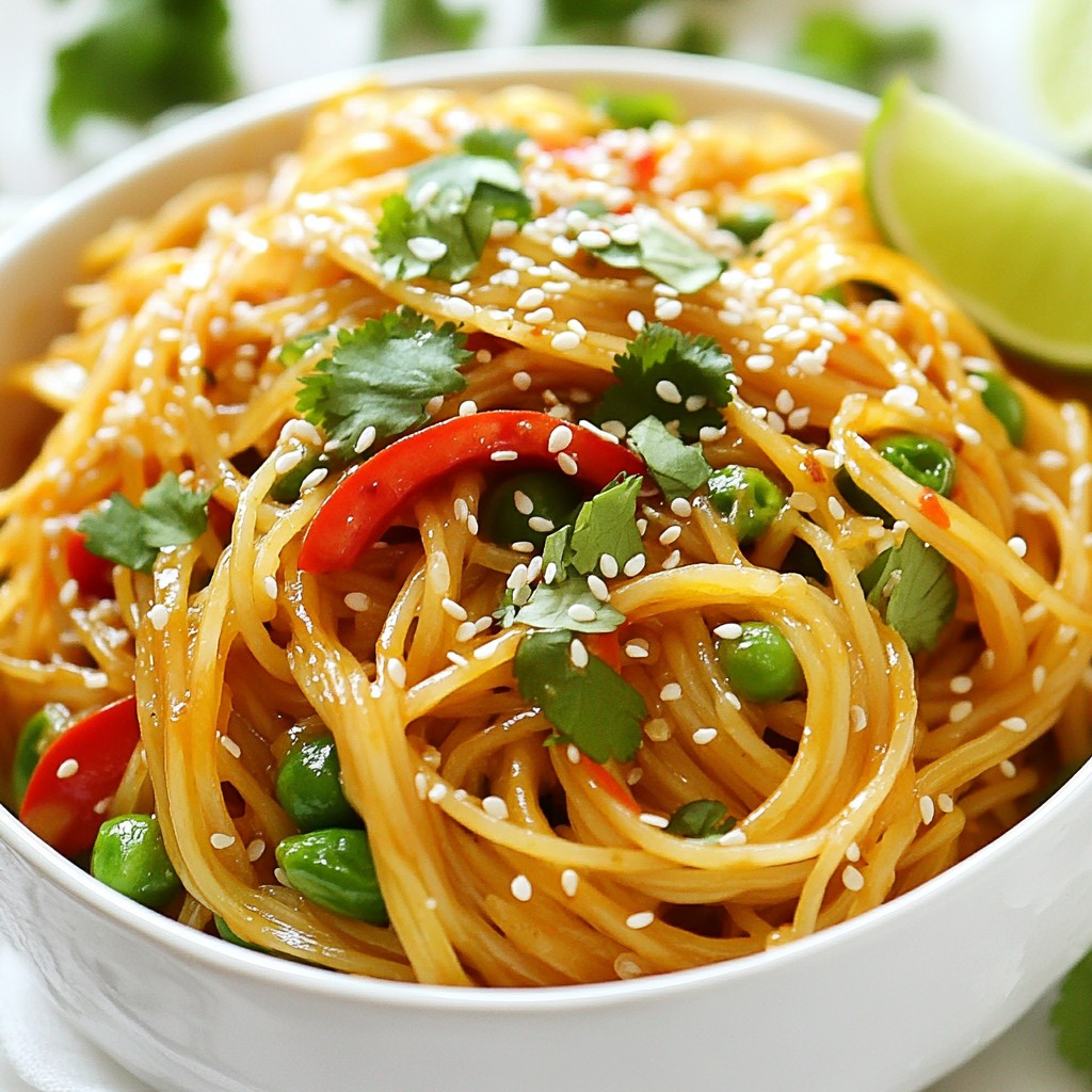 Sweet Chili Garlic Noodles Flavorful and Easy Meal