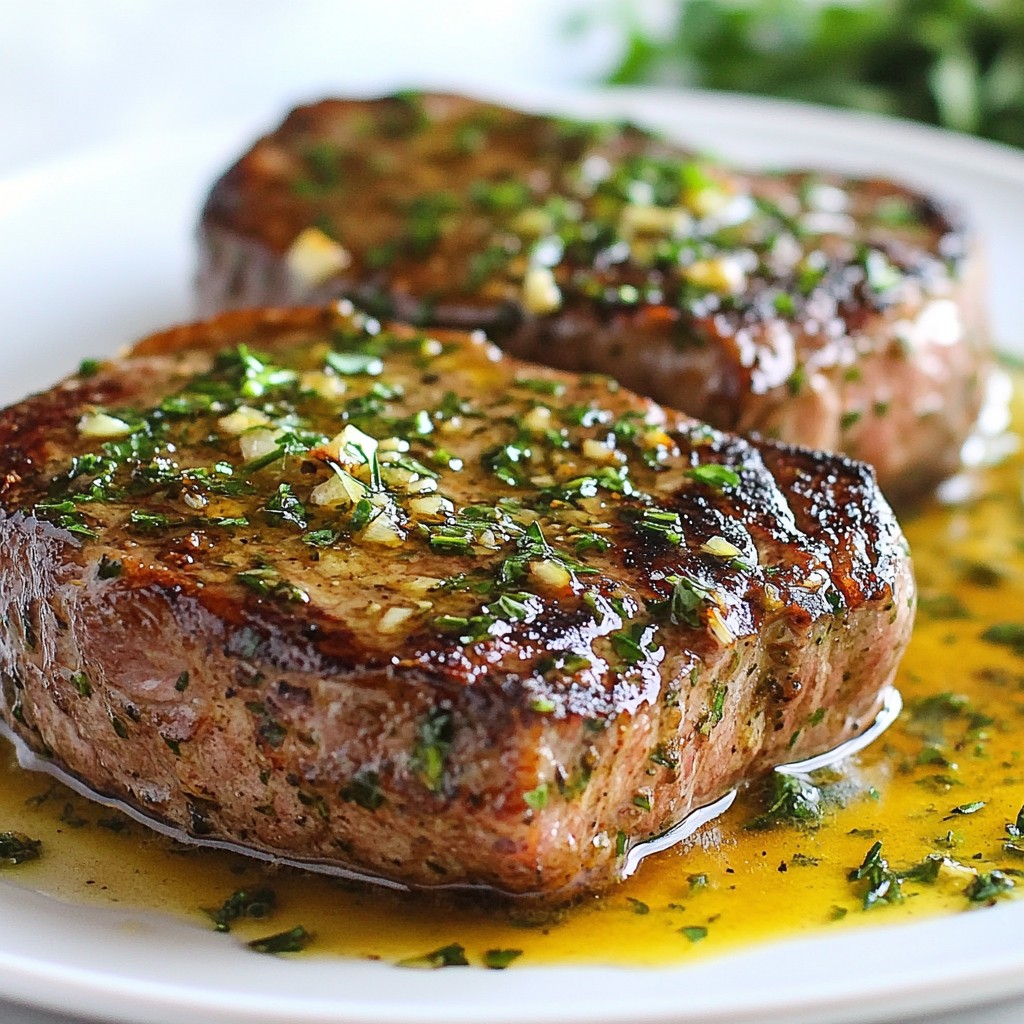 Garlic Butter Herb Steak Flavorful and Simple Dish