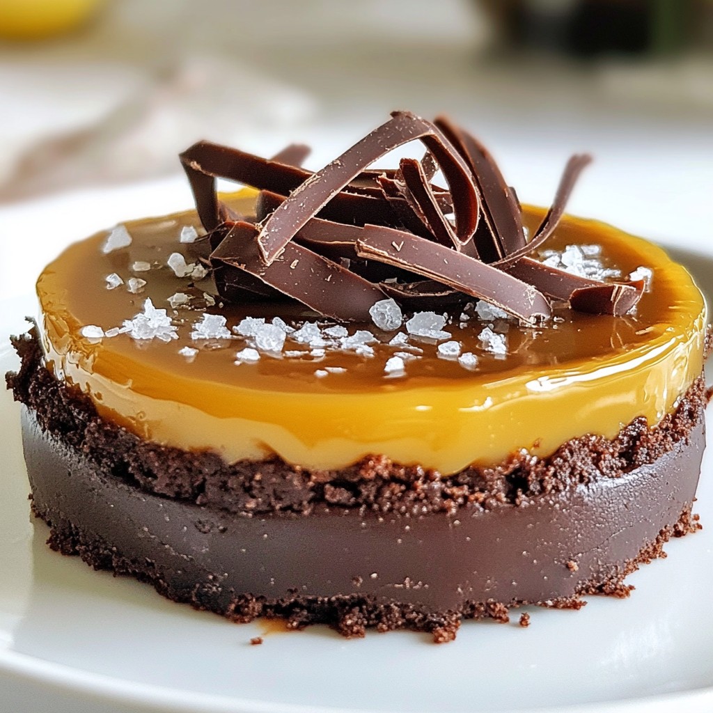 Salted Caramel Chocolate Tart Rich and Decadent Delight