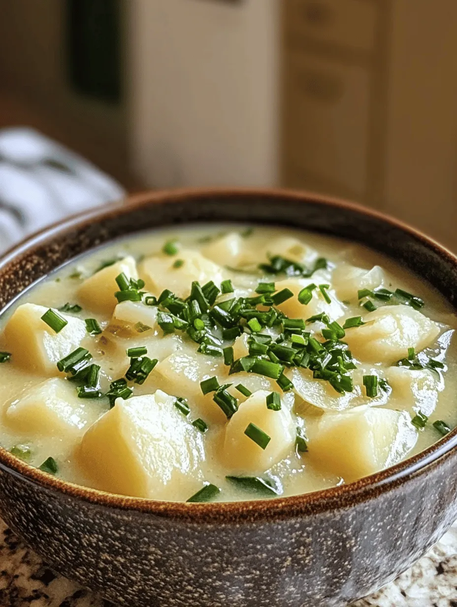 Creamy Potato Leek Soup: A Comforting Classic